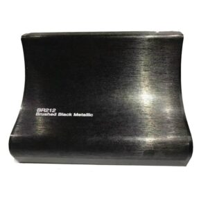 3M Wrap Film 2080-BR212 Textured Brushed Black Metallic