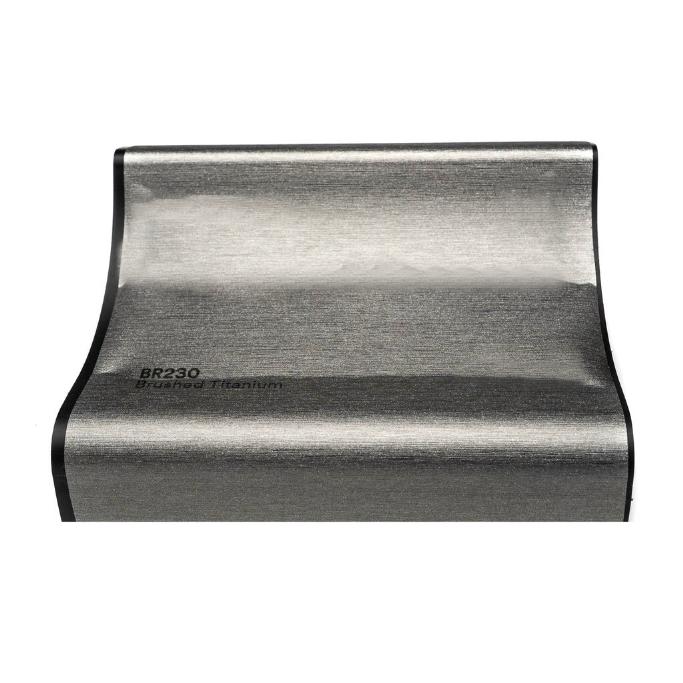 3M Wrap Film 2080-BR230 Textured Brushed Titanium