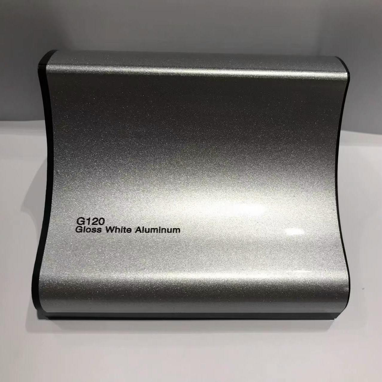 3M Wrap Film 2080-G120 Gloss White Aluminum