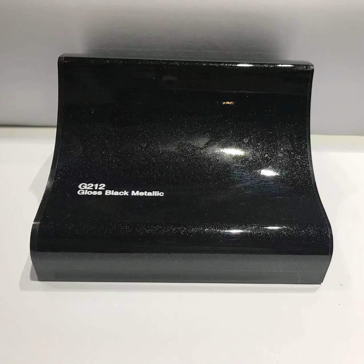 3M Wrap Film 2080-G212 Gloss Black Metallic