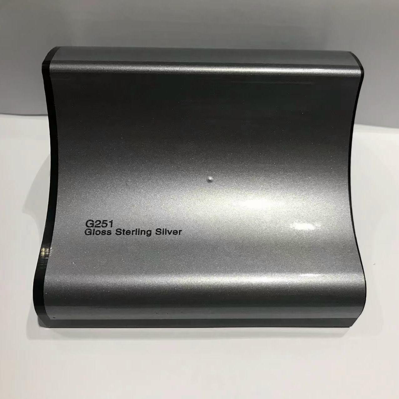 3M Wrap Film 2080-G251 Gloss Sterling Silver