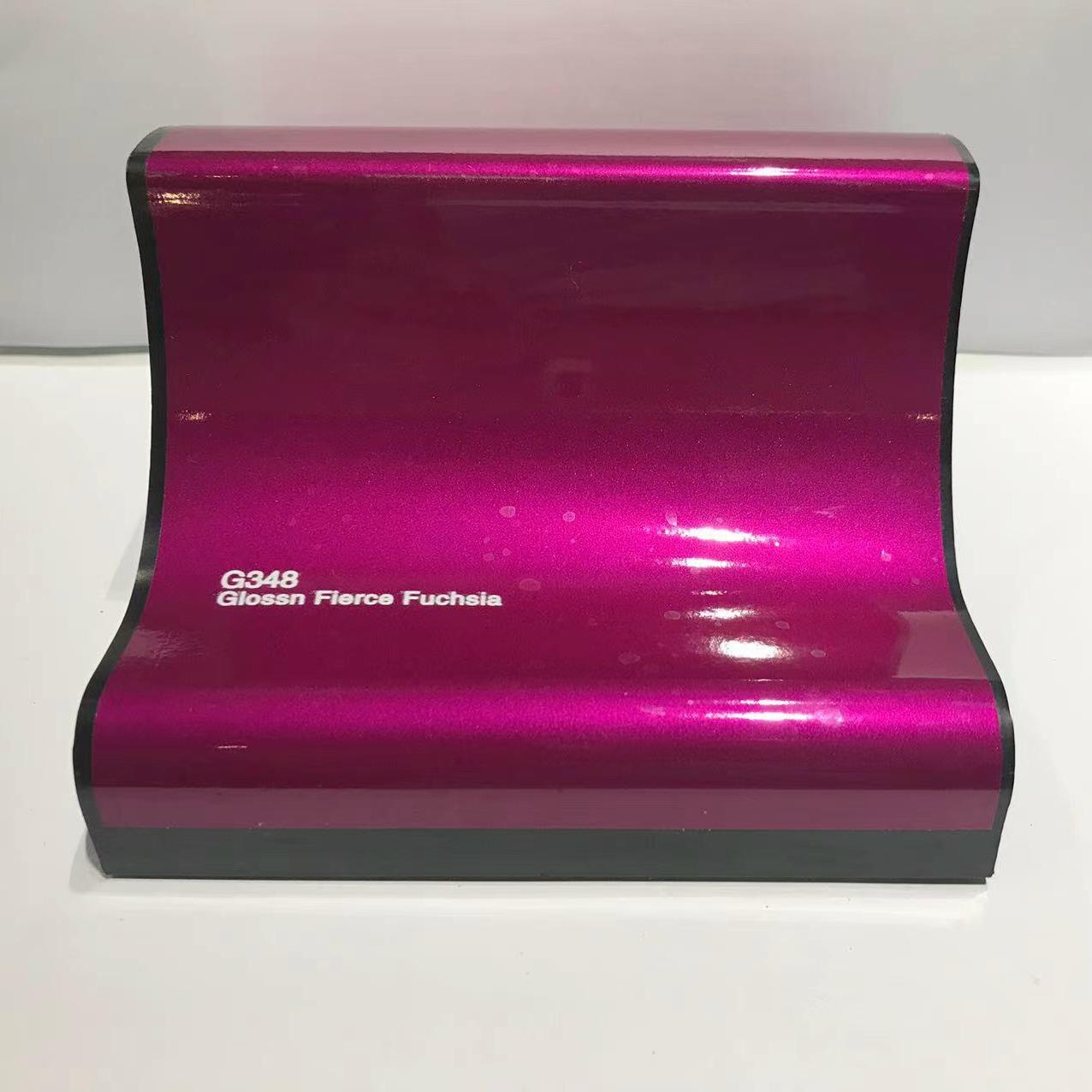 3M Wrap Film 2080-G348 Gloss Fierce Fuchsia