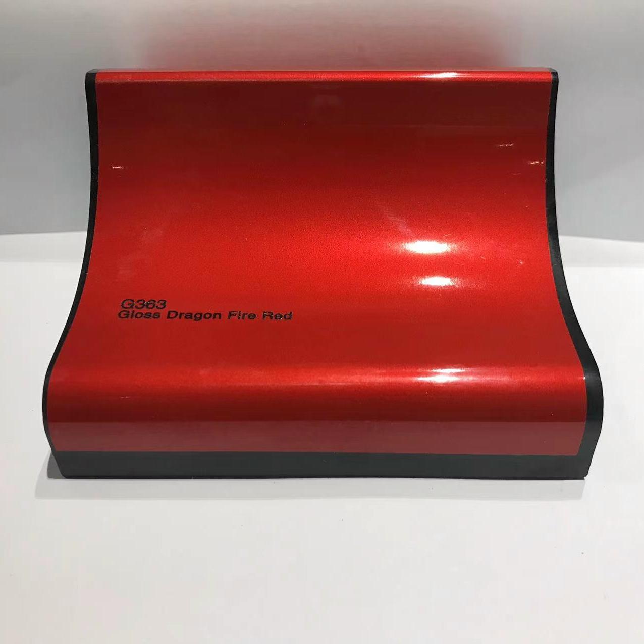 3M Wrap Film 2080-G363 Gloss Dragon Fire Red