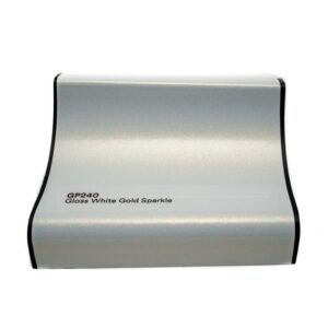3M Wrap Film 2080-GP240 GLoss White Gold Sparkle