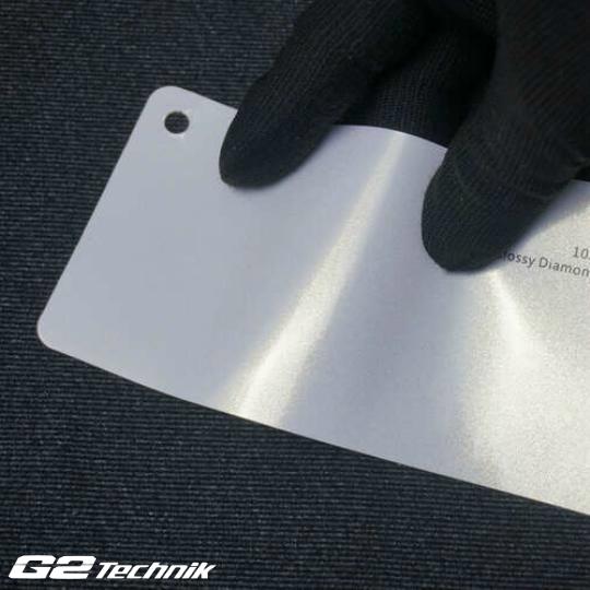 Diamond Gold White Vinyl Color Wrap Film