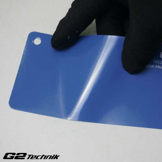 Gloss Crystal Abudhabi Blue Vinyl Color Wrap Film