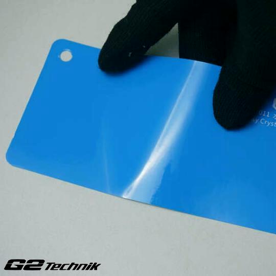 Gloss Crystal Blue Sky Vinyl Color Wrap Film