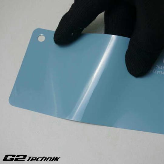 Gloss Crystal Light Blue Vinyl Color Wrap Film