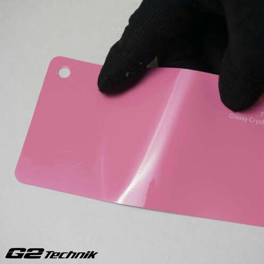Gloss Crystal Light Pink Vinyl Color Wrap Film
