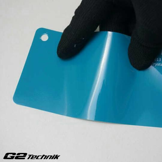 Gloss Crystal Miami Blue Vinyl Color Wrap Film