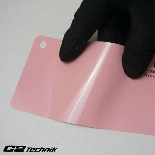 Gloss Crystal Peach Pink Vinyl Color Wrap Film