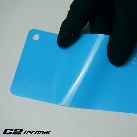 Gloss Crystal Sky Blue Vinyl Color Wrap Film