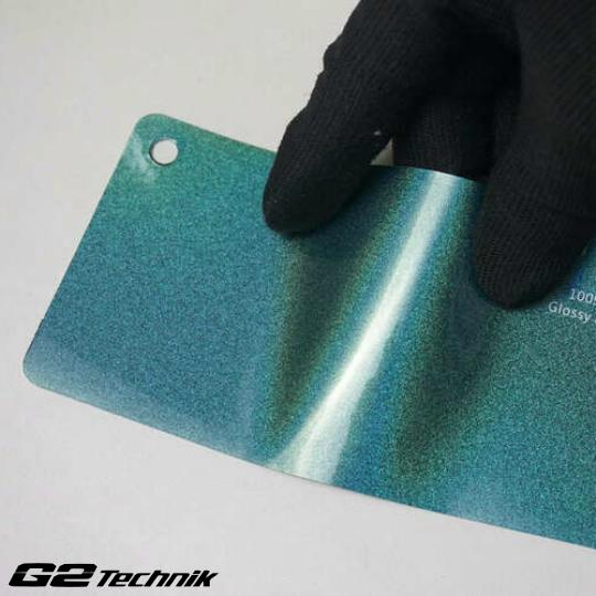Gloss Laser Green Vinyl Color Wrap Film
