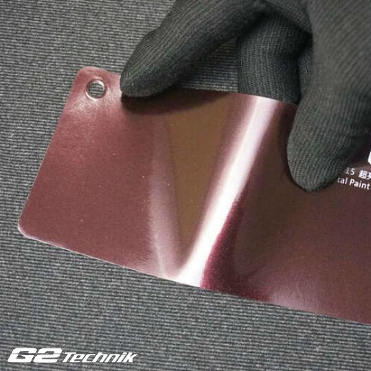 Gloss Metallic Black Rose Vinyl Color Wrap Film