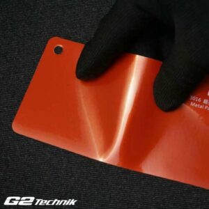 Gloss Metallic Orange Vinyl Color Wrap Film