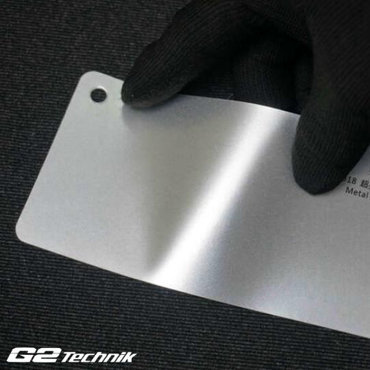 Gloss Metallic Silver Vinyl Color Wrap Film