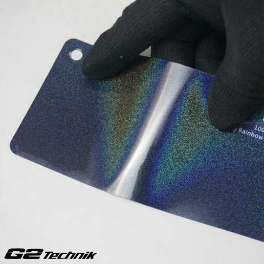 Gloss Rainbow Laser Grey Vinyl Color Wrap Film