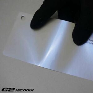 Gloss White Blue Vinyl Color Wrap Film