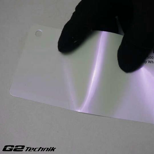 Gloss White Purple Vinyl Color Wrap Film