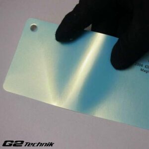 Magic Gold Blue Vinyl Color Wrap Film