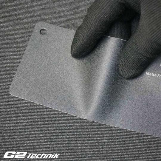 Matte Frosted Black Vinyl Color Wrap Film
