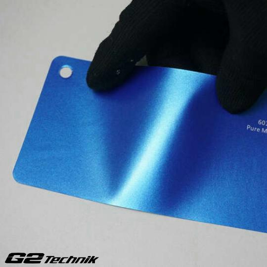 Metal Sea Blue Vinyl Color Wrap Film