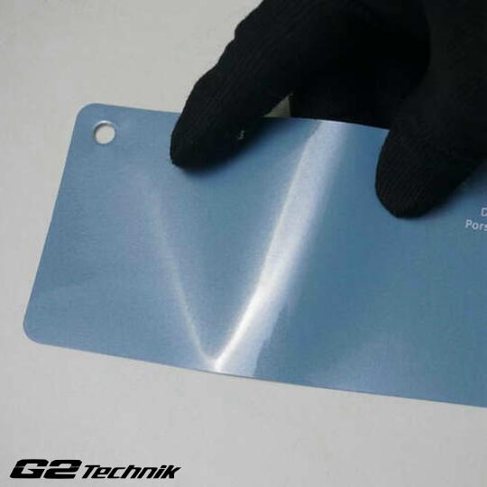 Porsche Ice Blue Vinyl Color Wrap Film