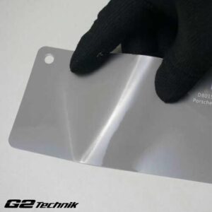 Porsche Metal Grey Vinyl Color Wrap Film