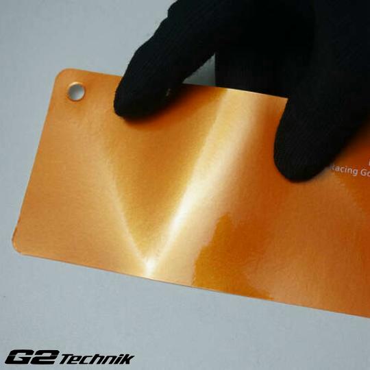 Racing Golden Orange Vinyl Color Wrap Film