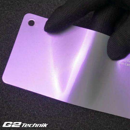 Twin Candy Grey Purple Vinyl Color Wrap Film