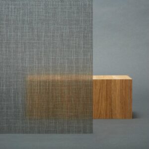 3M™ FASARA™ Glass Finishes Fabric SH2EMWG Weave Pearl Dark Gray