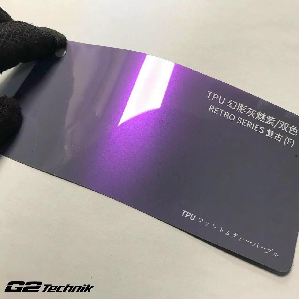 TPU改色膜 Color PPF 幻影灰魅紫 車身轉色膜 包安裝