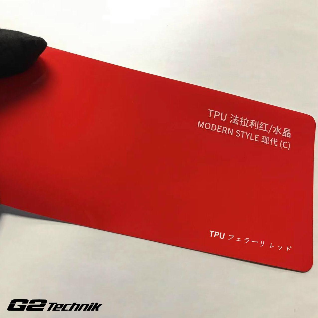 TPU改色膜 Color PPF 法拉利紅 車身轉色膜 包安裝