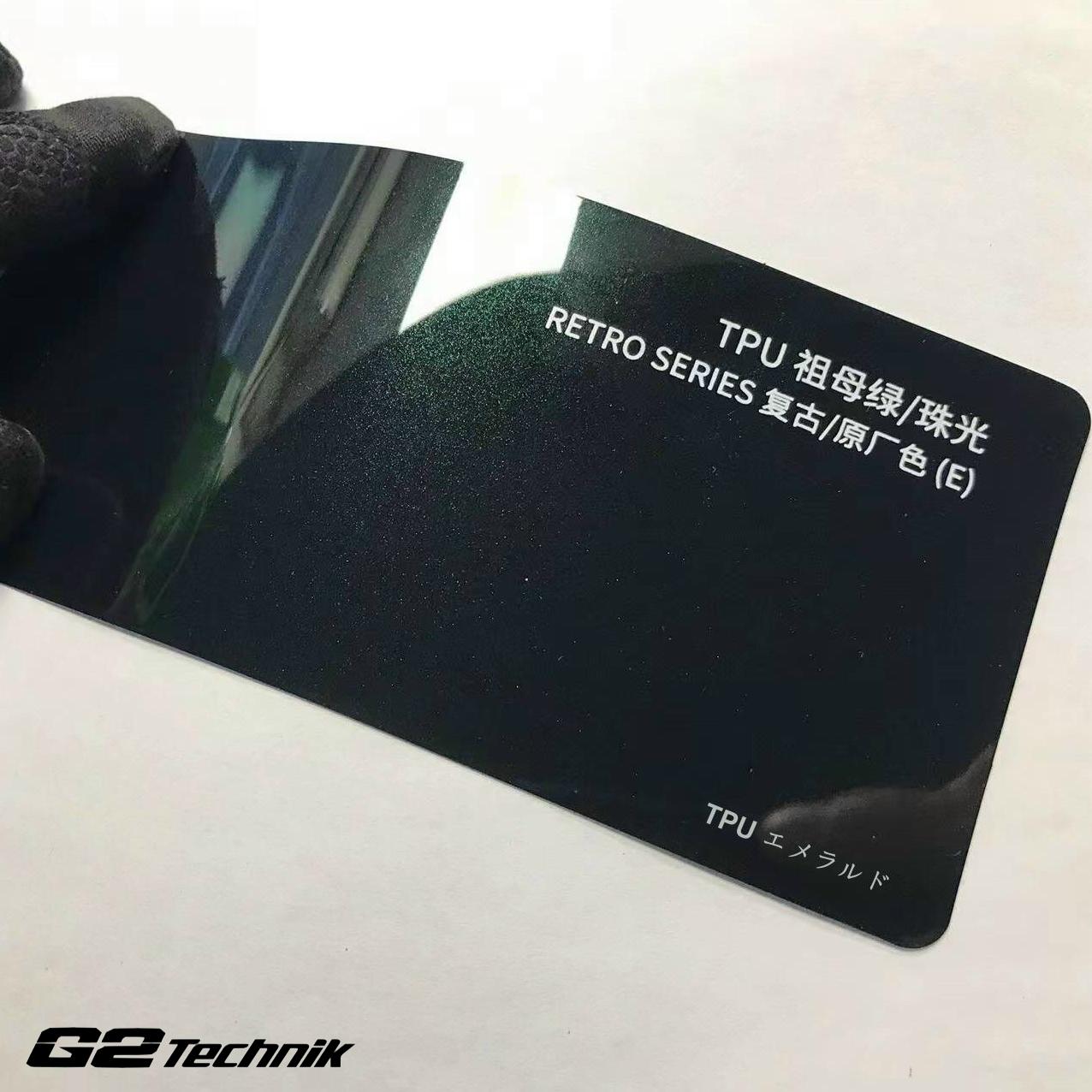 TPU改色膜 Color PPF 祖母綠 車身轉色膜 包安裝