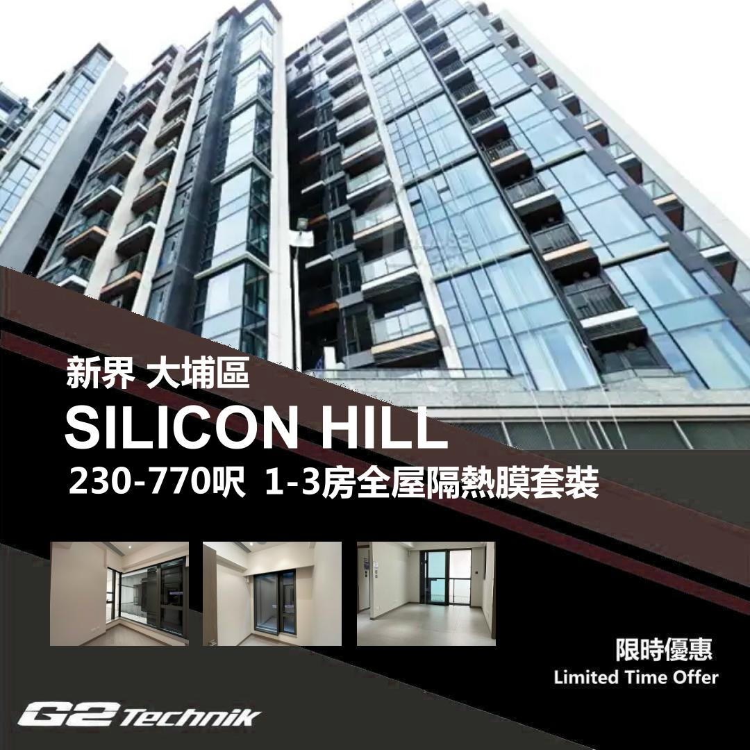 【大埔】大埔半山 SILICON HILL 1-3房 防曬隔熱膜+施工安裝