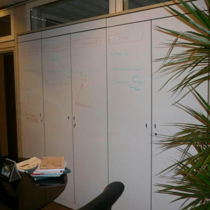 3M Whiteboard Film WH-200 Gloss White Conformable (Writing)