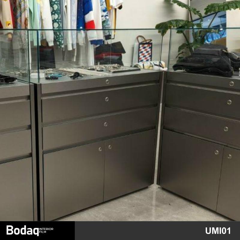 商業貼膜 時裝服裝店收銀台裝修翻新轉色貼膜 Bodaq UMI01