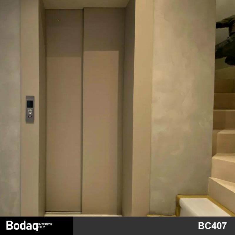 電梯貼膜 私人住宅獨立屋電梯翻新改色貼膜 BODAQ BC407