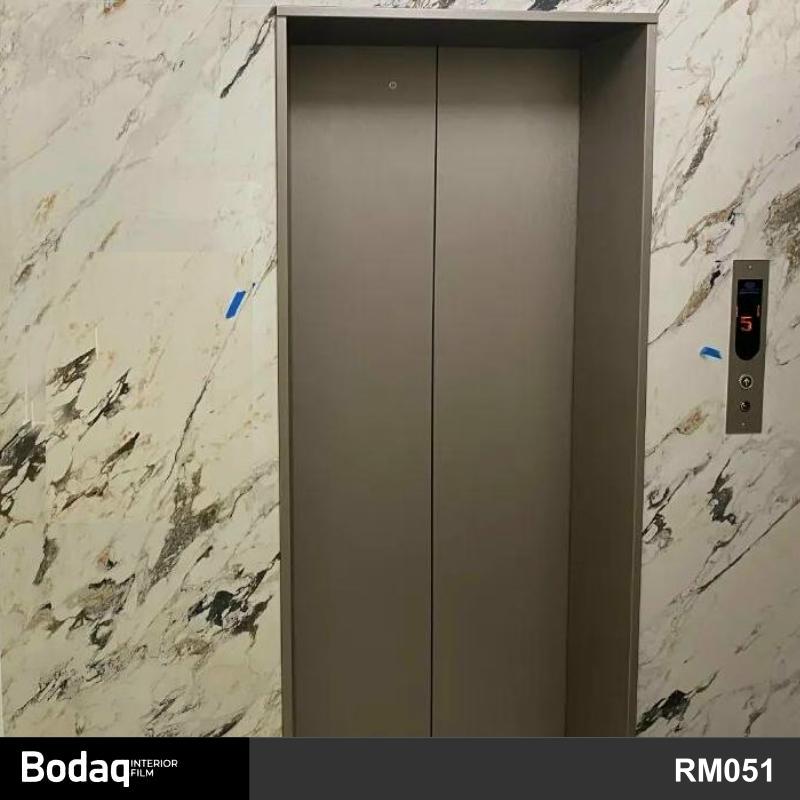 電梯貼膜 洋房獨立屋電梯門翻新轉色貼膜 BODAQ RM051