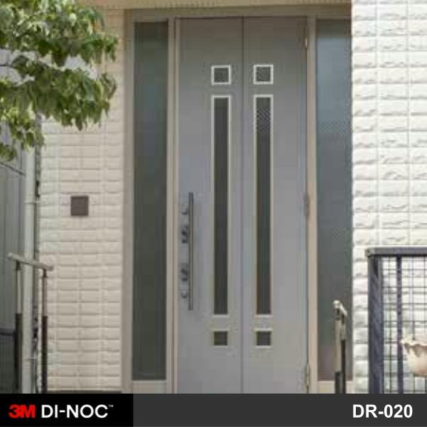 門片貼膜 公寓住宅大門裝飾翻新改色貼膜 3M Di-Noc DR-020