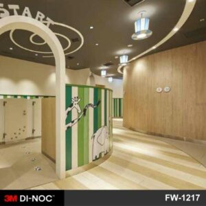 商業貼膜 兒童樂園遊戲室裝修翻新轉色貼膜 3M Di-Noc FW-1217