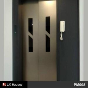 電梯貼膜 社區大廈升降機門外框翻新轉色貼膜 LG Hausys PM008