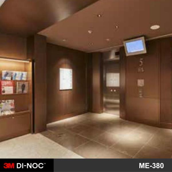 酒店大堂電梯裝修翻新轉色貼膜 3M Di-Noc ME-380
