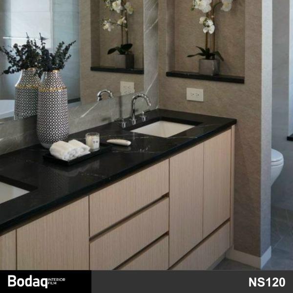 住宅貼膜 洗手間浴室化妝間牆身裝飾翻新改色貼膜 Bodaq NS120