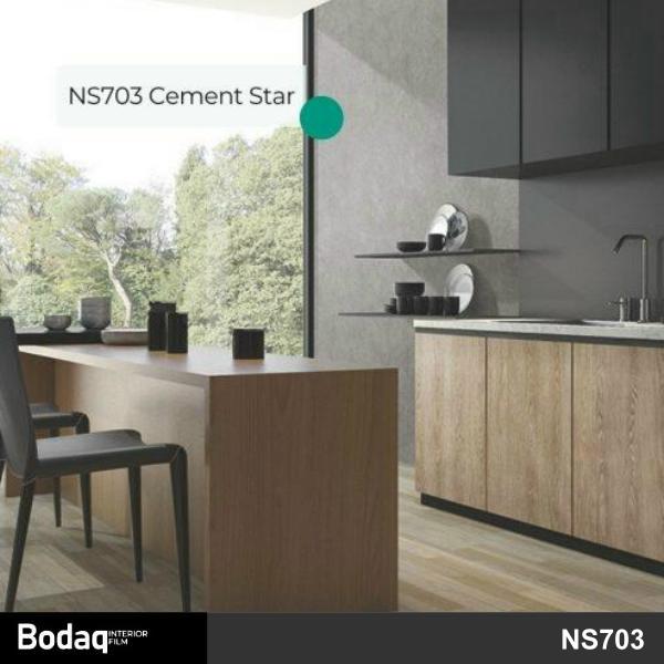 住宅貼膜 廚房櫃門桌面牆身裝飾翻新改色貼膜 Bodaq NS703