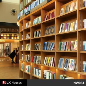 圖書館書吧書城裝修翻新轉色貼膜 LX Hausys NW034
