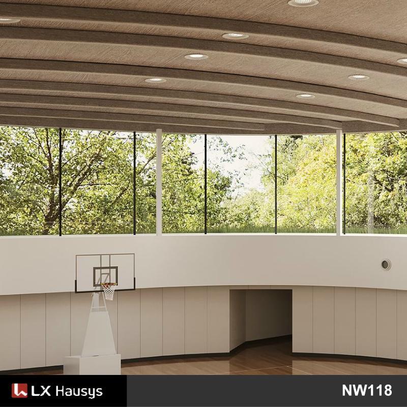室內運動場體育館裝修翻新轉色貼膜 LX Hausys NW118