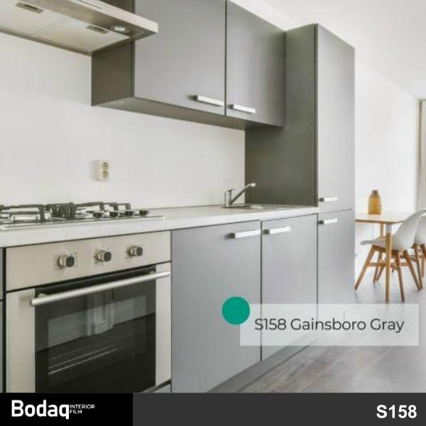 住宅貼膜 開放式廚房設計裝修翻新轉色貼膜 Bodaq S158