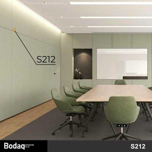 商業貼膜 寫字樓辦公空間會議室裝修翻新轉色貼膜 Bodaq S212