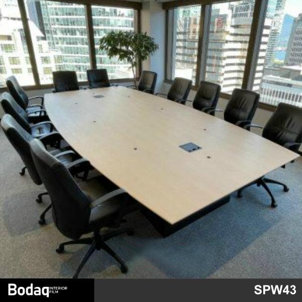 商業貼膜 辦公會議桌枱面裝飾翻新轉色貼膜 Bodaq SPW43